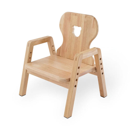 My Duckling Solid Wood Adjustable Chair Large – Primary – Bear Style