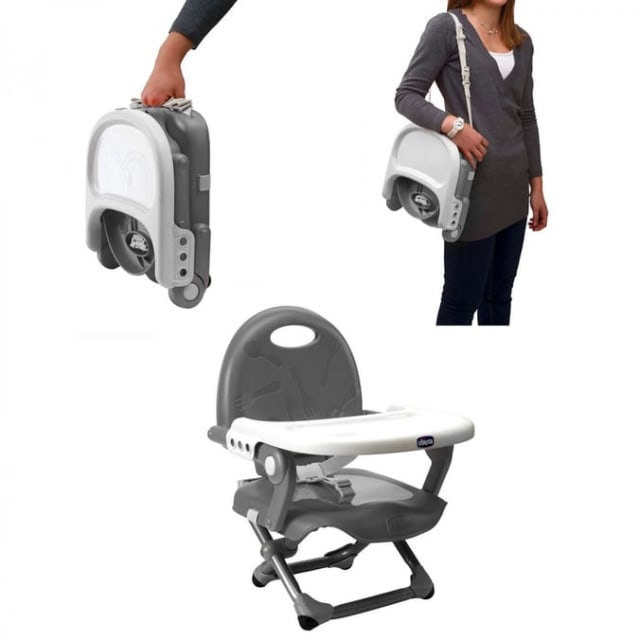 Chicco: Pocket Snack Booster Seat - Dark Grey