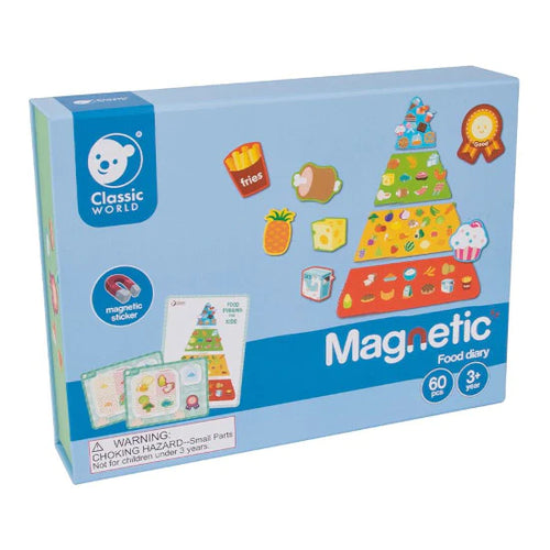 Classic World Magnetic Food Diary
