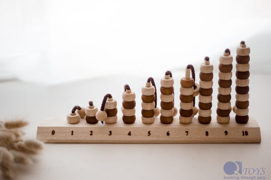 Qtoys Two Tone Counting Stair