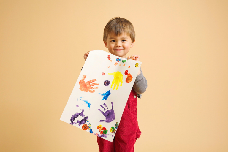 Honey Sticks Finger Paint