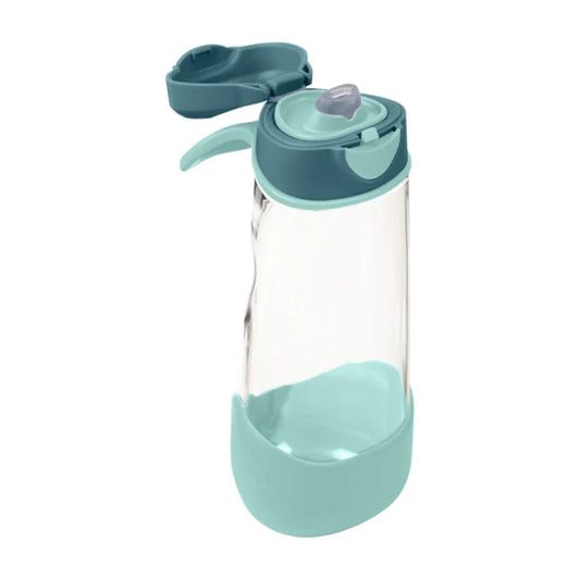 B.Box Sport Spout Bottle 600ml – Emerald Forest