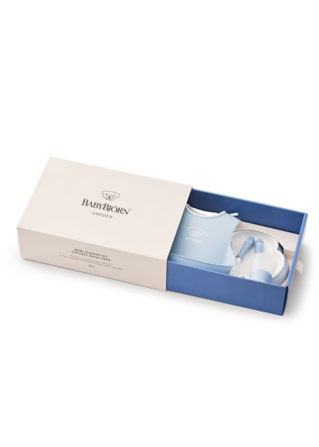 BabyBjorn Baby Dinner Set - Powder Blue