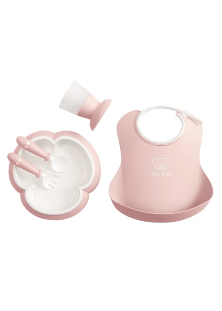 BabyBjorn Baby Dinner Set - Powder pink