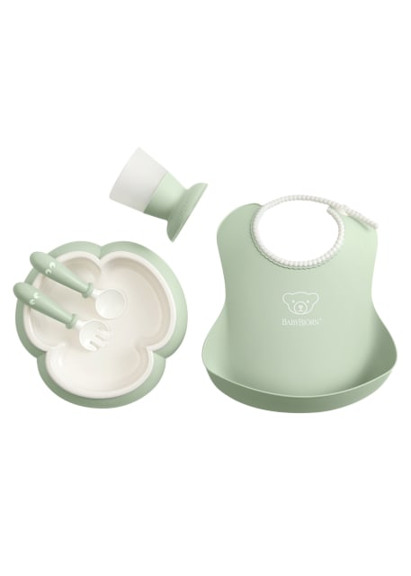 BabyBjorn Baby Dinner Set - Powder Green
