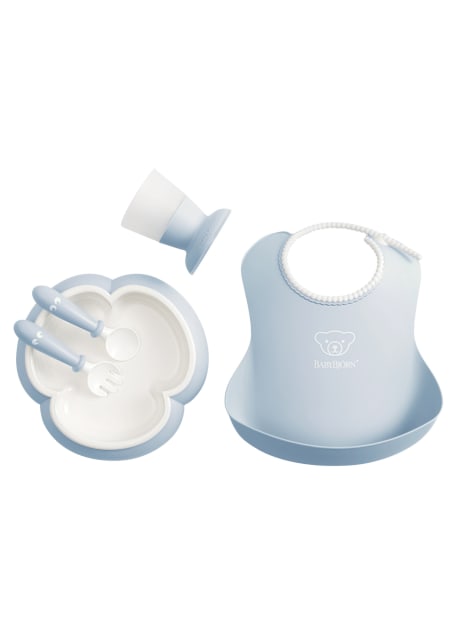 BabyBjorn Baby Dinner Set - Powder Blue