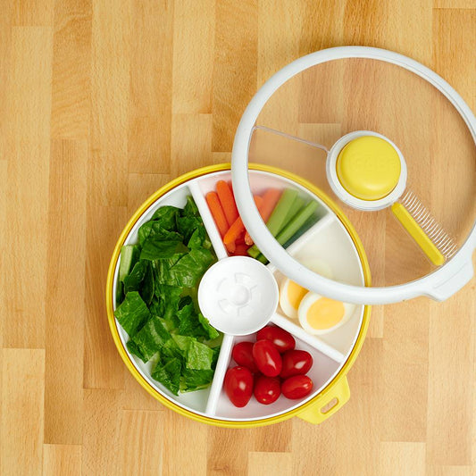 GoBe Large Snack Spinner Yellow