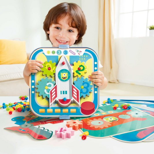 Hape Groovy-go-round Gears Playset