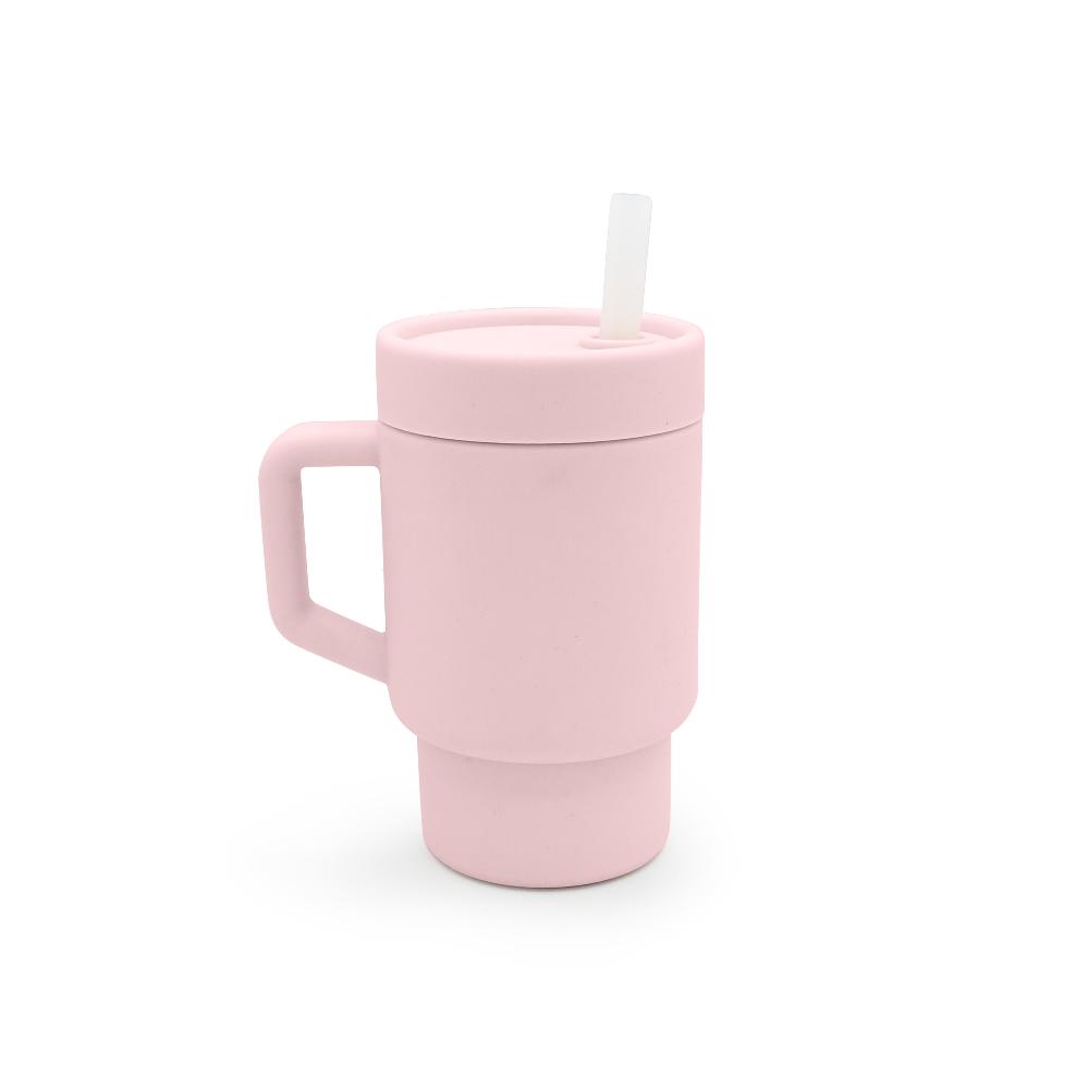 Melii Silicone Tumbler 265ml Pink