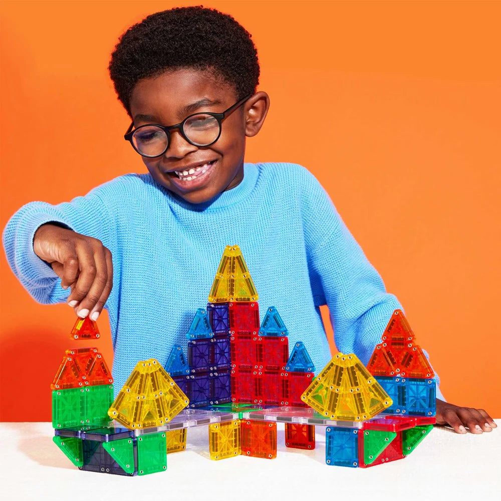 Magna-Tiles microMAGS 70-Piece Deluxe Magnetic Construction Set