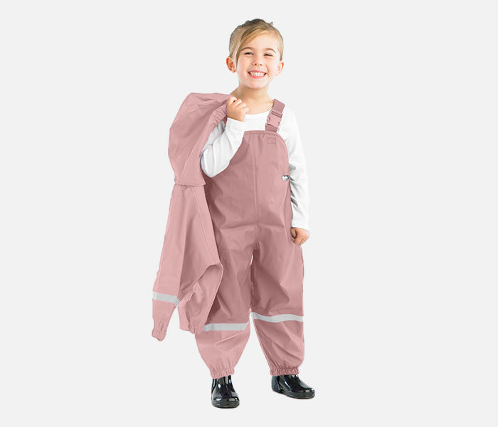 Mum2Mum Rainwear Set – Dusty Pink