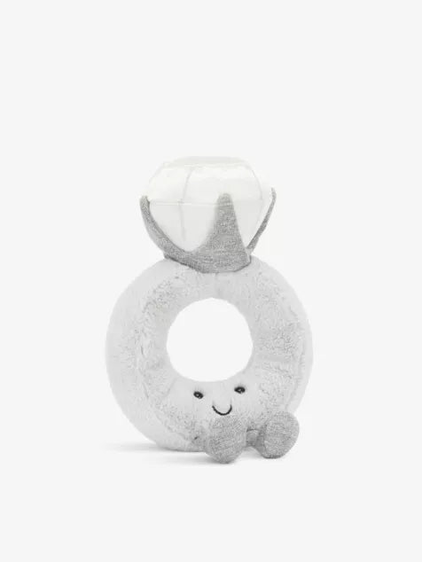 Jellycat Amuseable Diamond Ring Soft Toy – 12cm