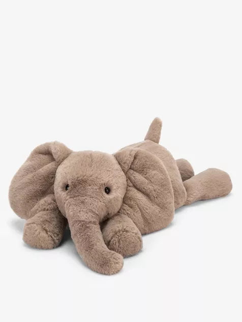 Jellycat Smudge Elephant Soft Toy – 24cm