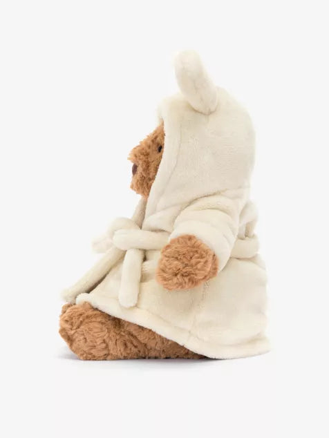 Jellycat Bartholomew Bathrobe Bear Soft Toy 26cm