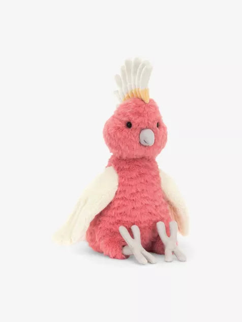 Jellycat Squawkatoo Soft Toy – 25cm