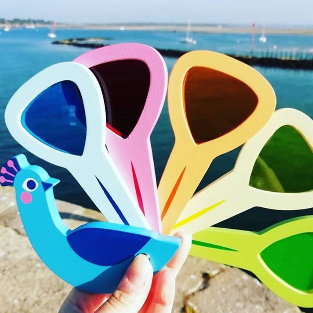 Tender Leaf Toys Peacock Colours