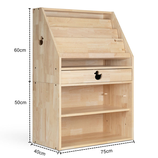 My Duckling EVE Solid Wood Display Bookcase - Duck style