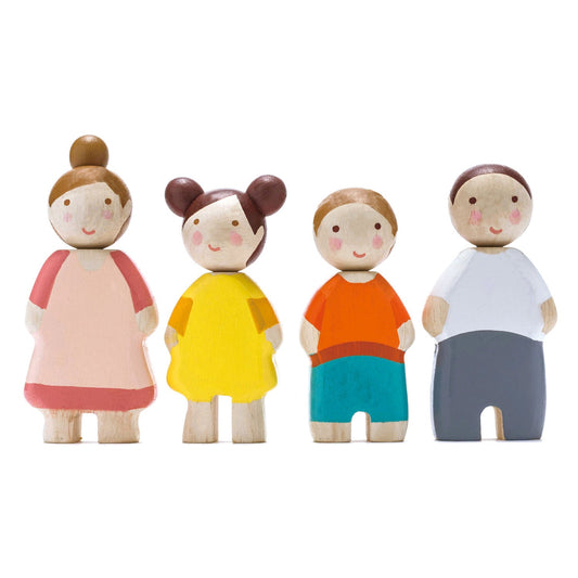 Tender Leaf Toys Four Wooden People