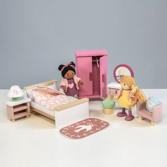 Tender Leaf Toys Dolls House Bedroom Furniture
