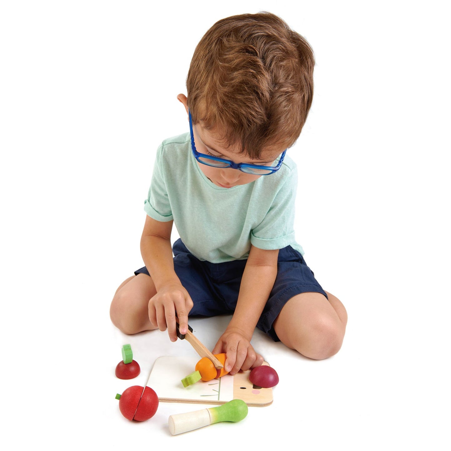 Tender Leaf Toys Mini Chef Chopping Board with Vegetables