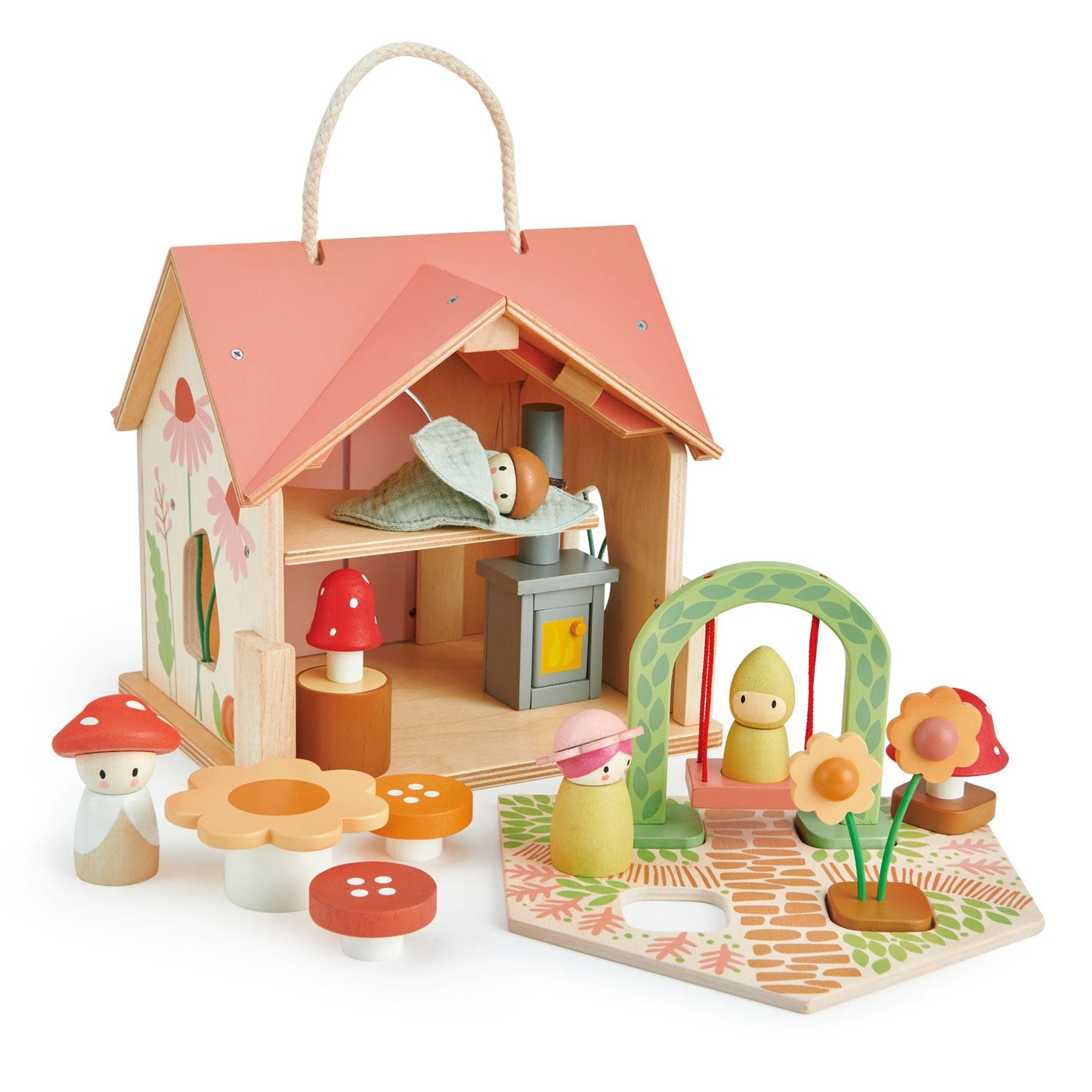Tender Leaf Toys Merry Rosewood Cottage