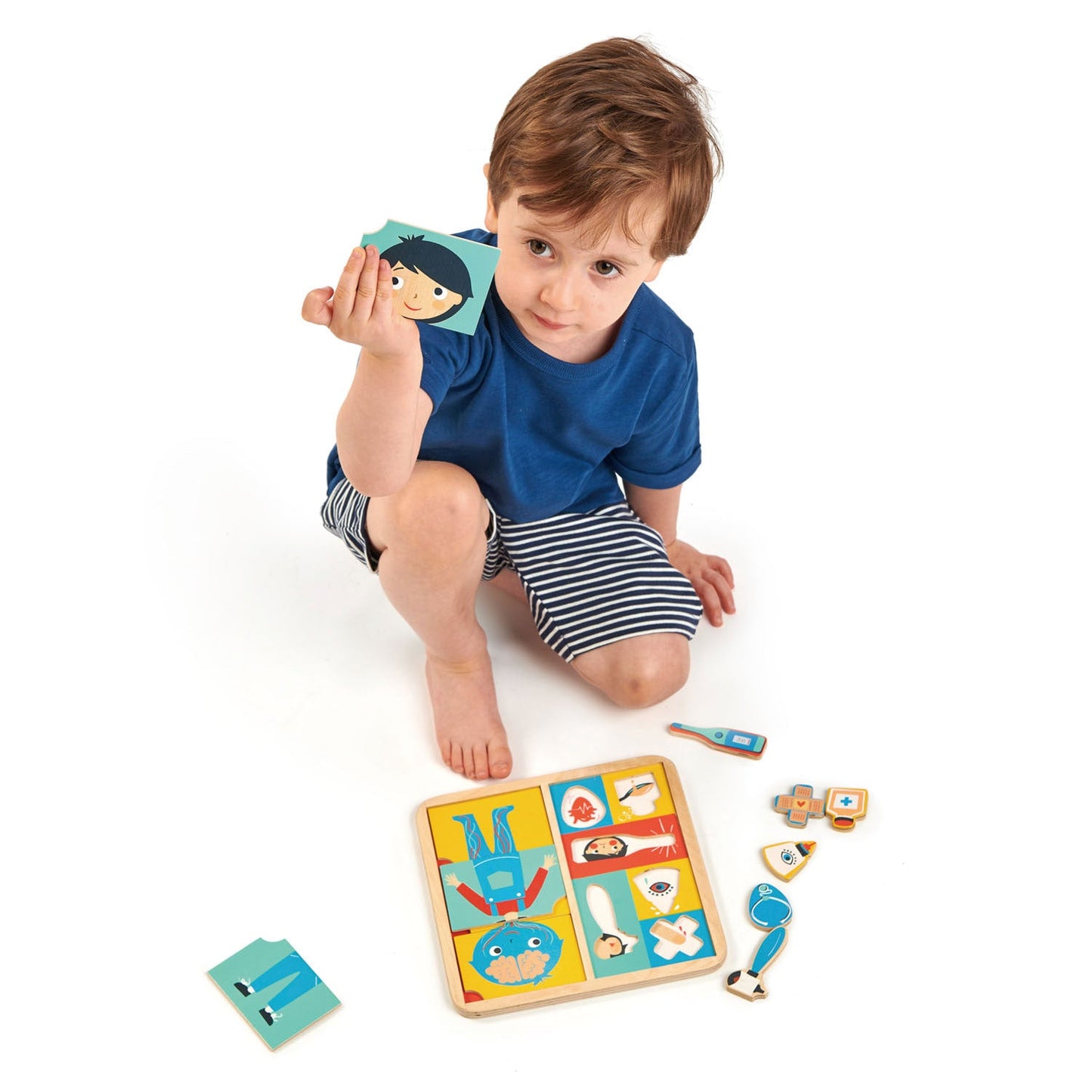 Tender Leaf Toys Ouch wooden Puzzle