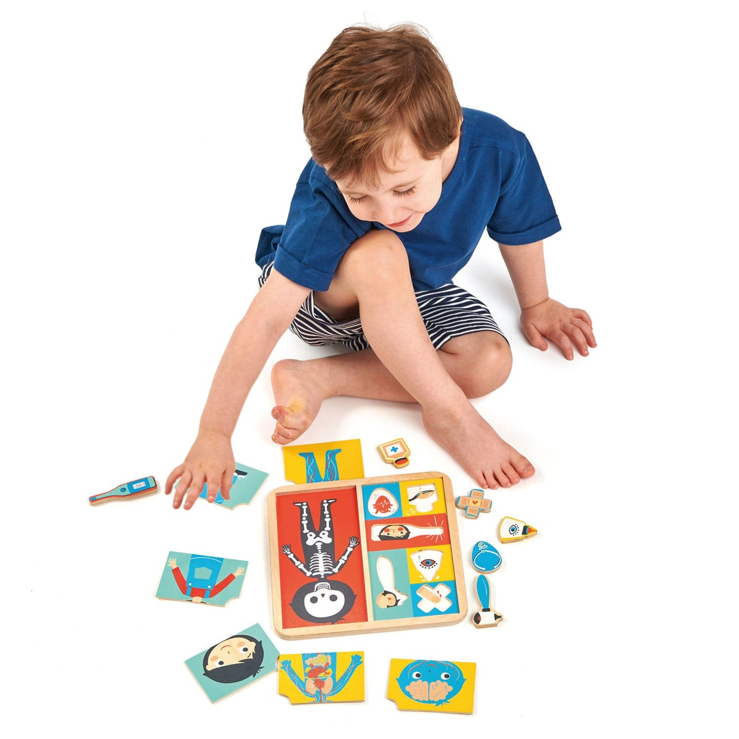 Tender Leaf Toys Ouch wooden Puzzle