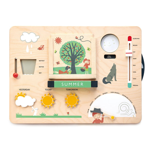 Tender Leaf Toys Weather Watch Station