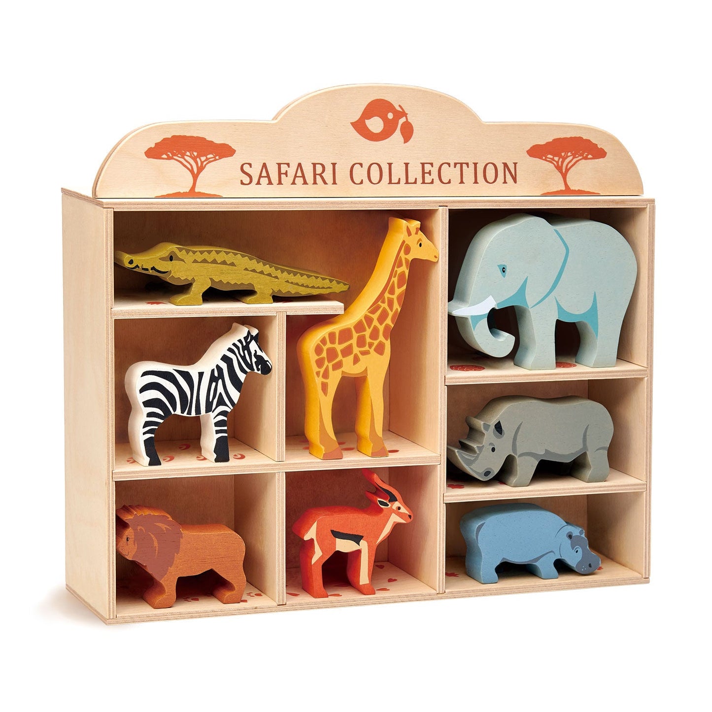 Tender Leaf Toys Piece Safari Animal CDU Set