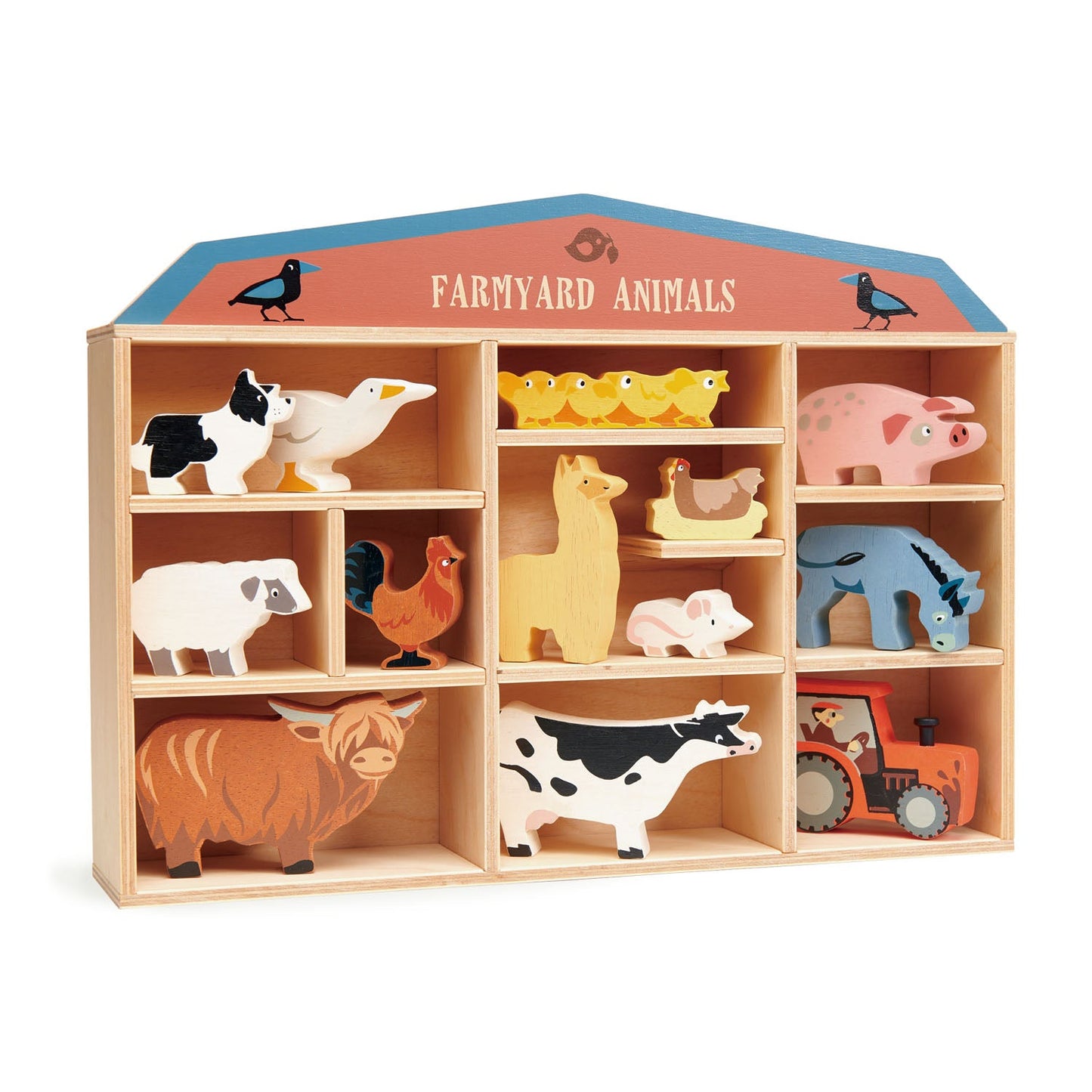 Tender Leaf Toys 1 piece Farmyard Animals CDU Set