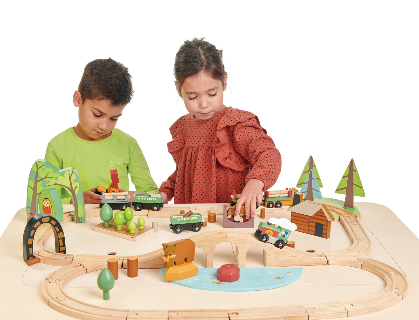 Tender Leaf Toys Wild Pines Train Set