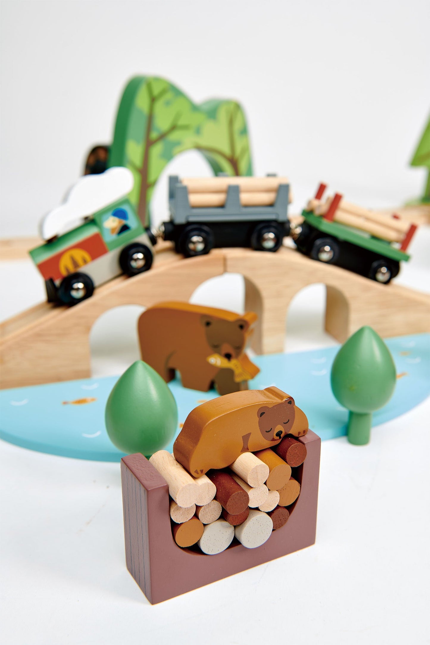 Tender Leaf Toys Wild Pines Train Set