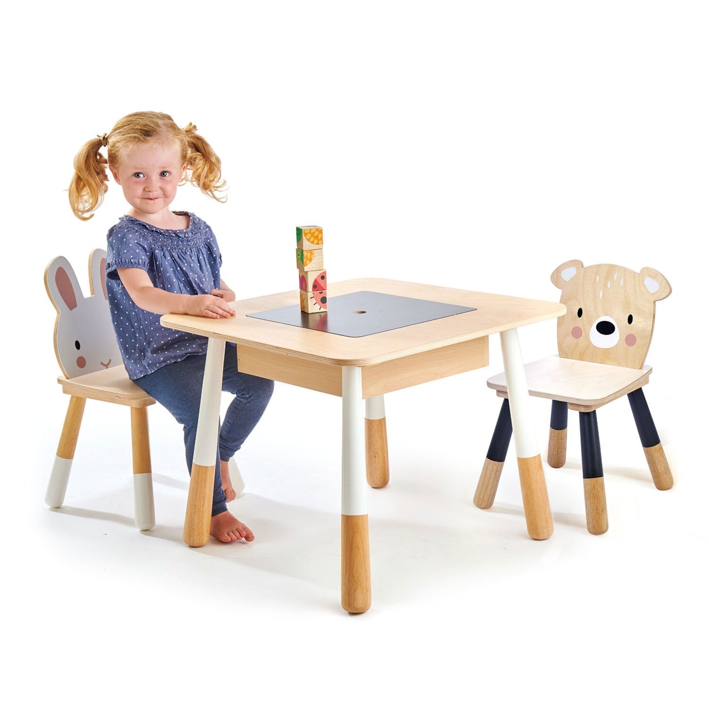 Tender Leaf Toys Forest Wooden Table and 2 Chairs