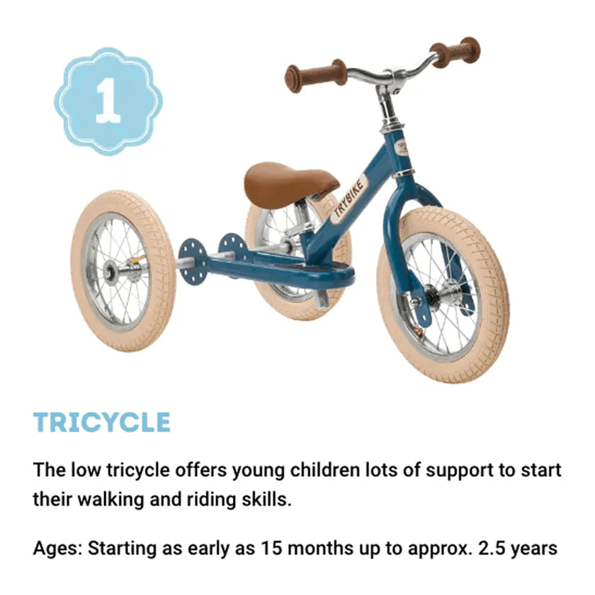 Trybike - Vintage Grey Steel