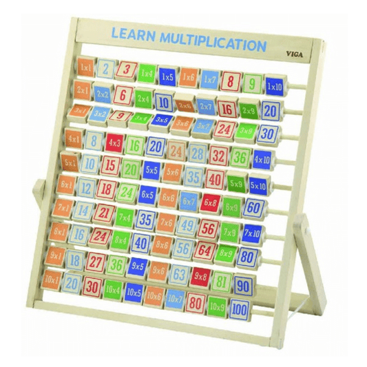 Viga Wooden Learn Multiplication Frame