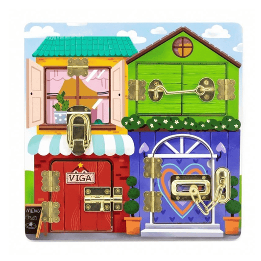 Viga Wooden Lock and Latch House