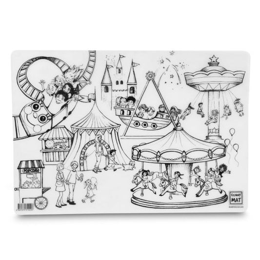 Funny Mat Large - Amusement Park