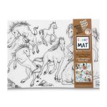 Funny Mat Large – Horses