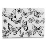 Funny Mat Large – Butterflies