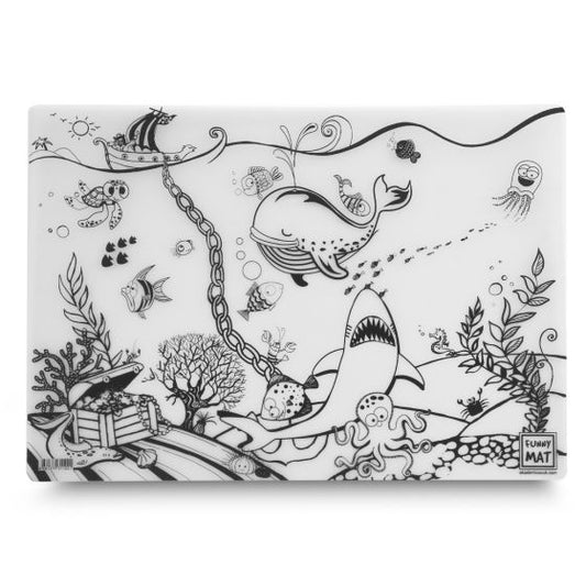 Funny Mat Large - Deep Sea