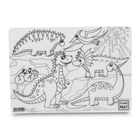 Funny Mat Small - Dinosaurs
