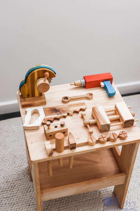 Qtoys Wooden Work Bench