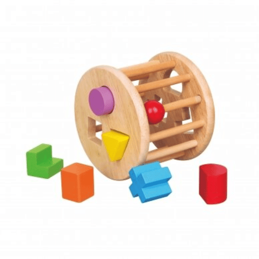 Viga Wooden Shape Sorting Wheel